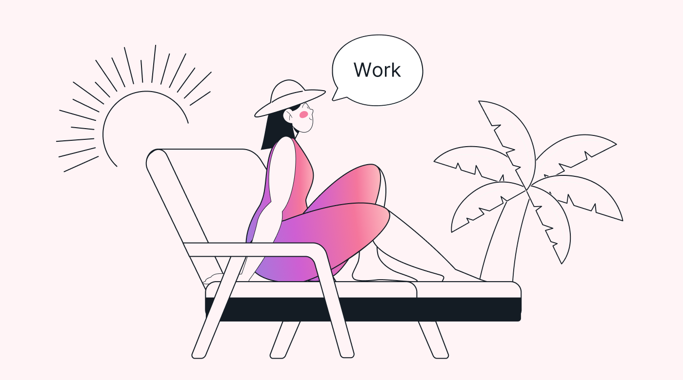 Working on vacation