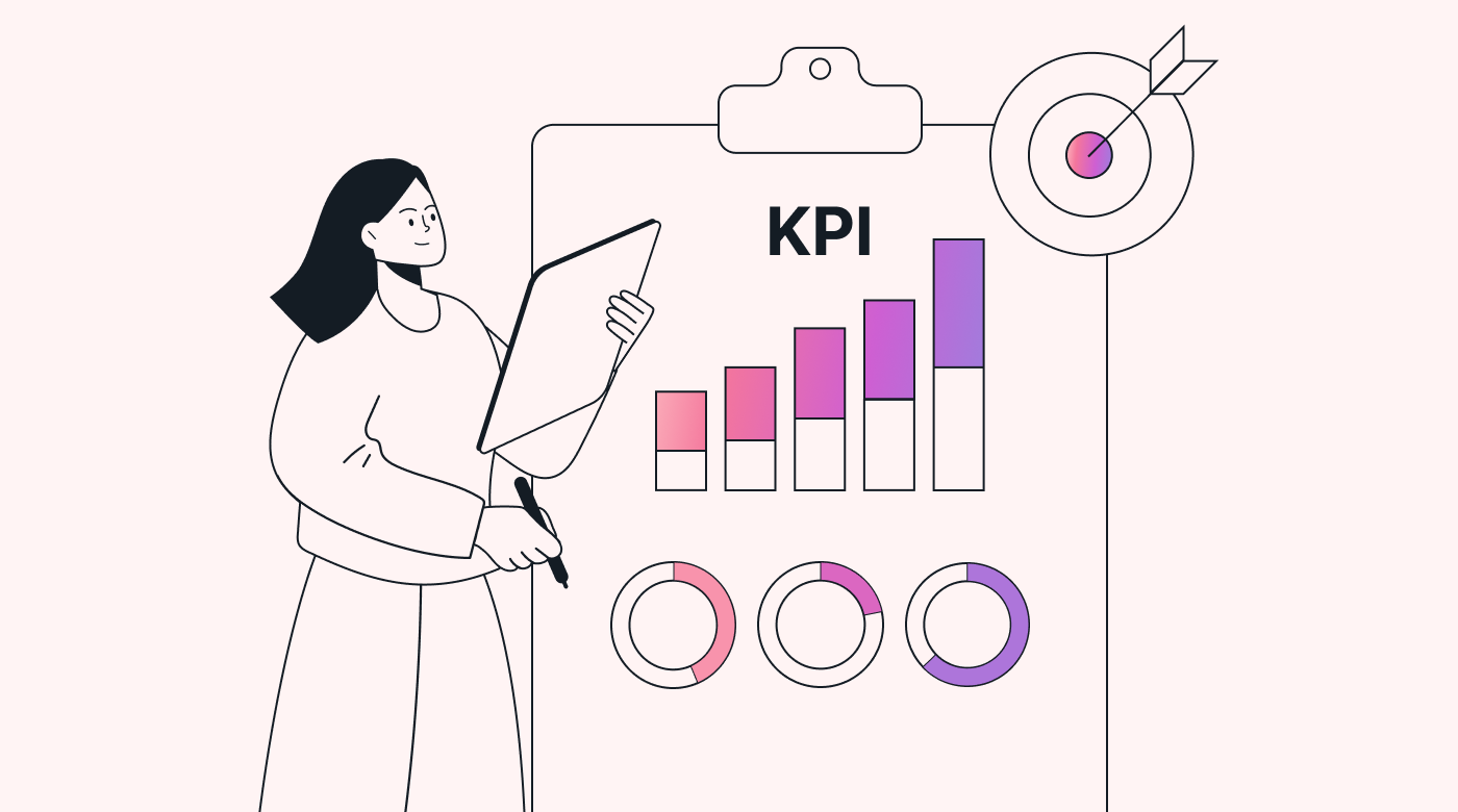 Illustration of KPIs for a product roadmap