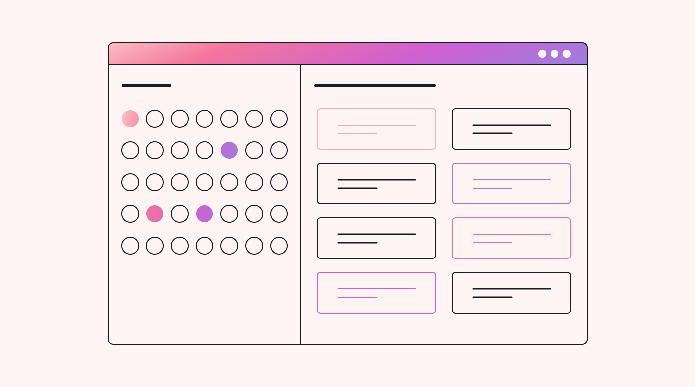 Online meeting calendar