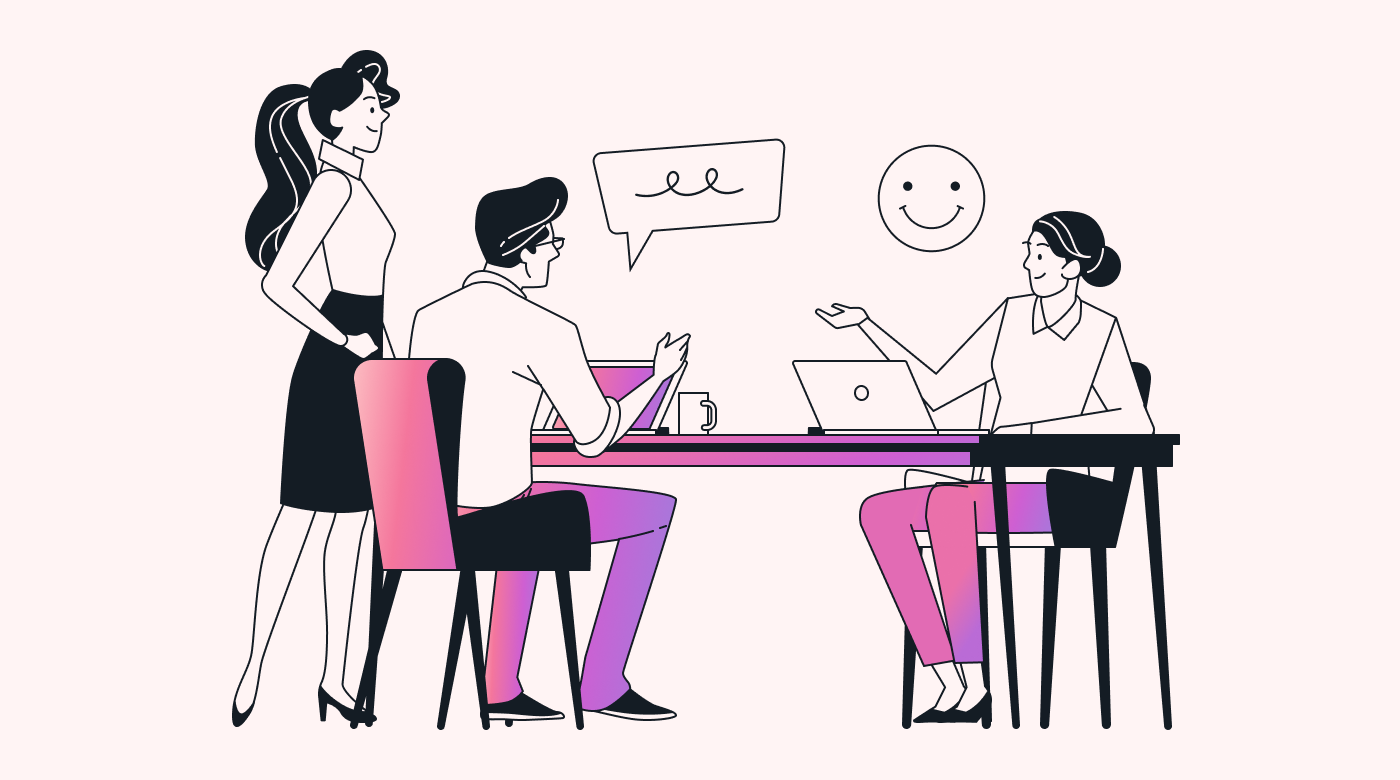 Open communication, an example of team dynamics