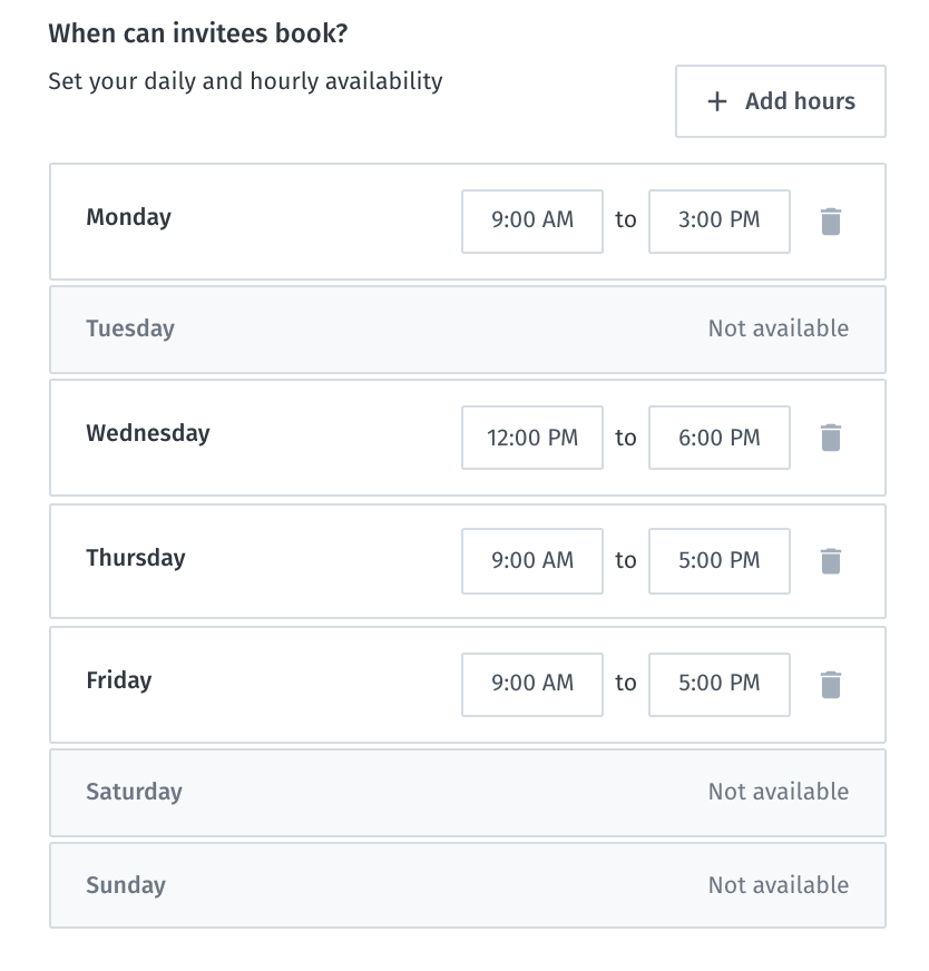 Doodle group scheduler