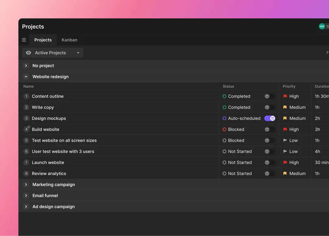 AI project manager tool vs Gantt chart software
