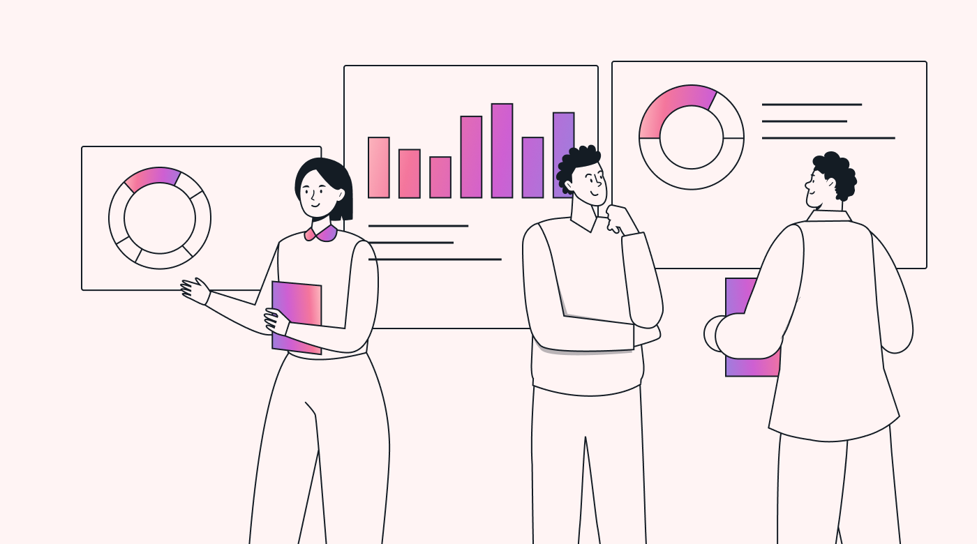 A team debating product roadmap software