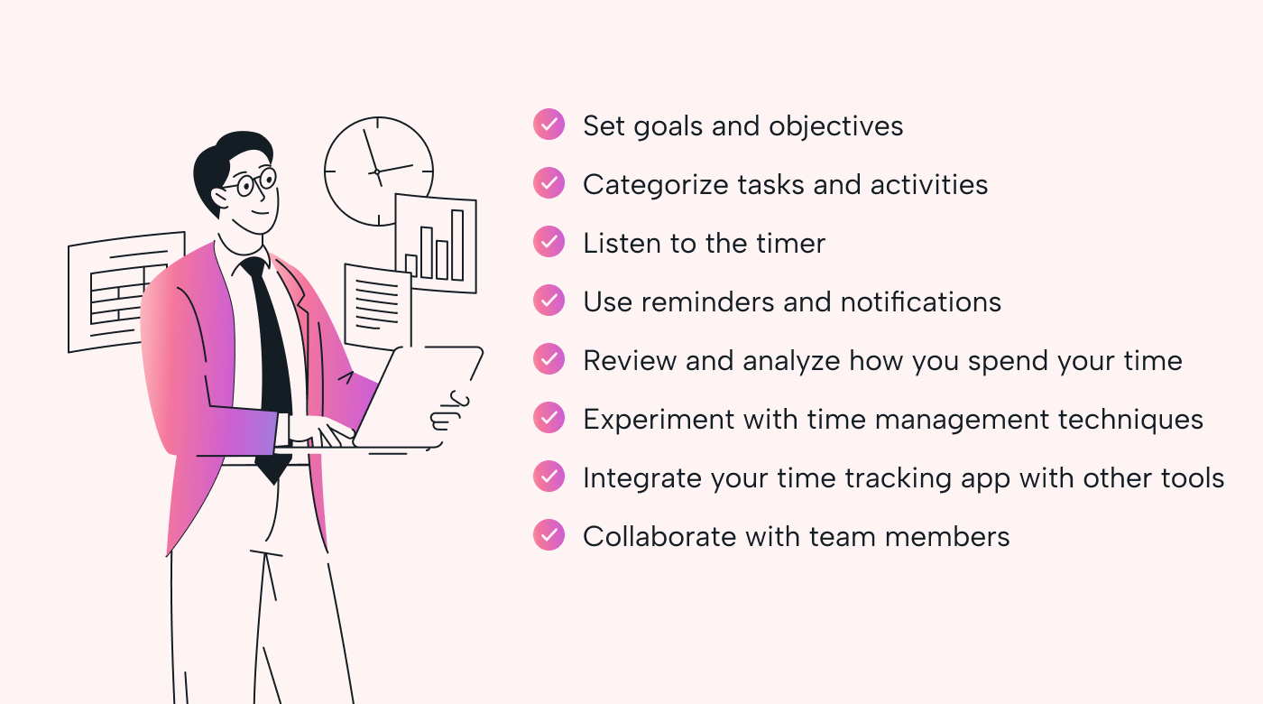 List of top time tracking best practices