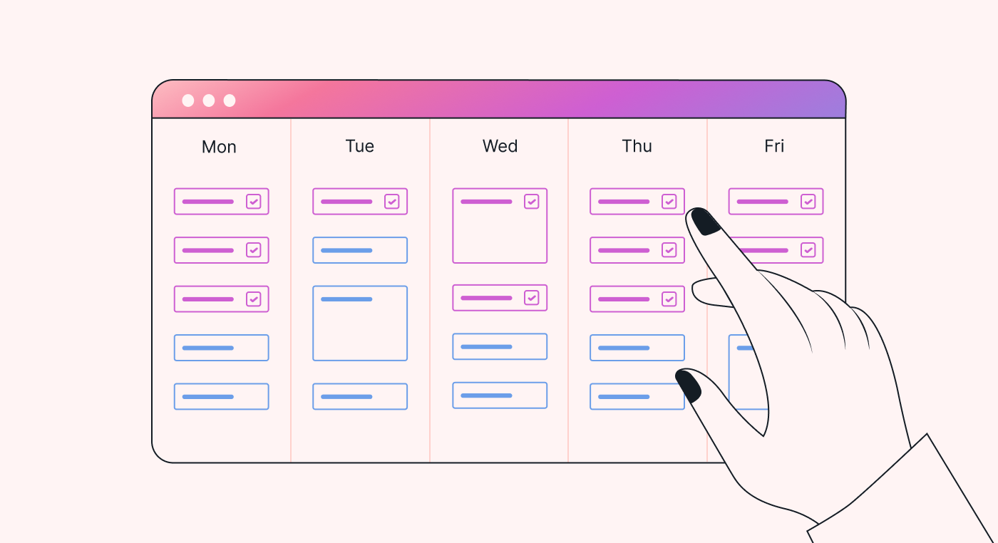 Motion Timeline With Allocated Resources