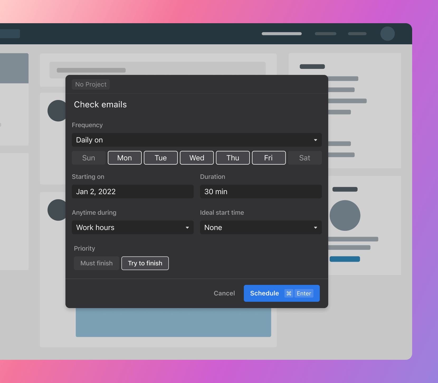 Motion AI routine task automation