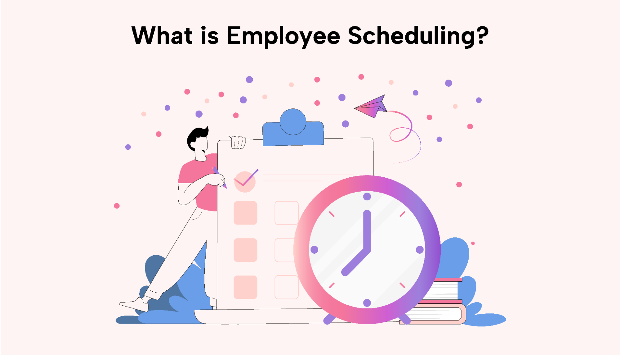 Employee scheduling definition