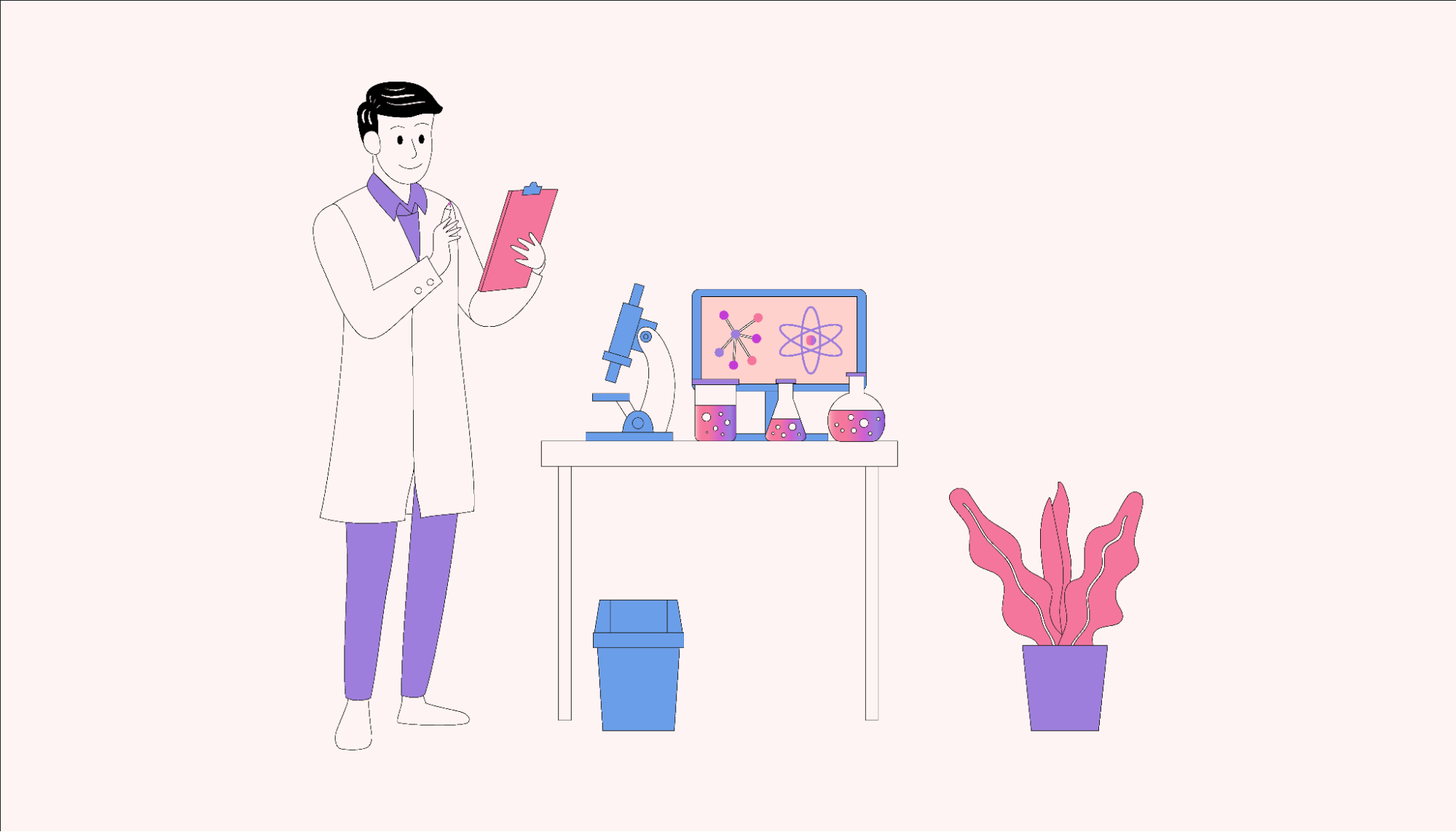 A researcher in a lab