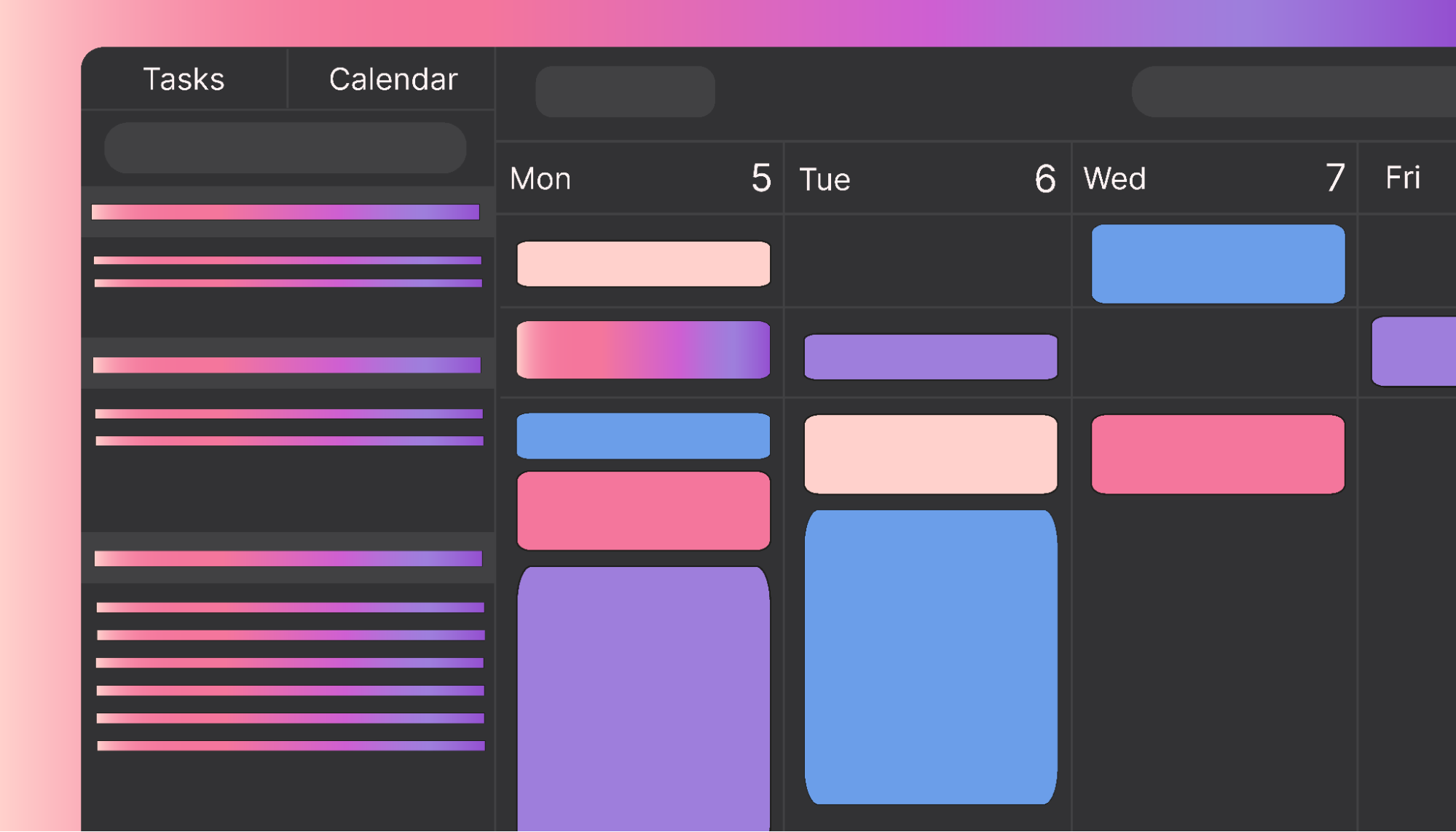 Schedule with Motion’s interactive calendar