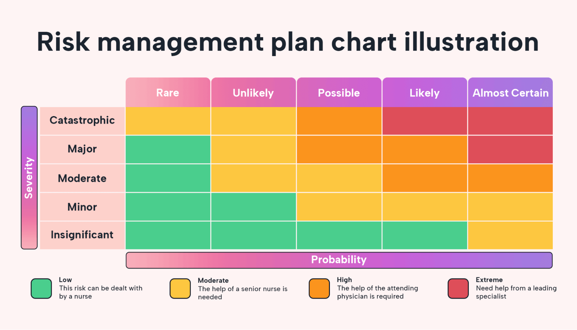Risk management plan chat template