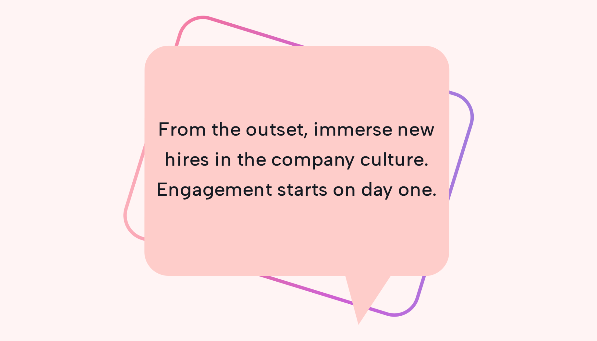 Text about immersive company culture