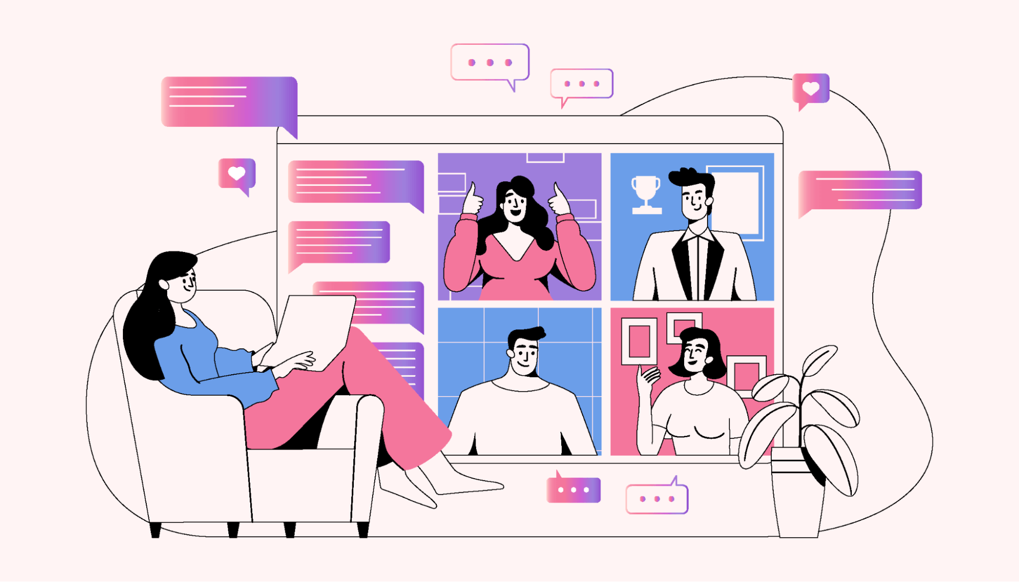 Virtual meetings anywhere anytime