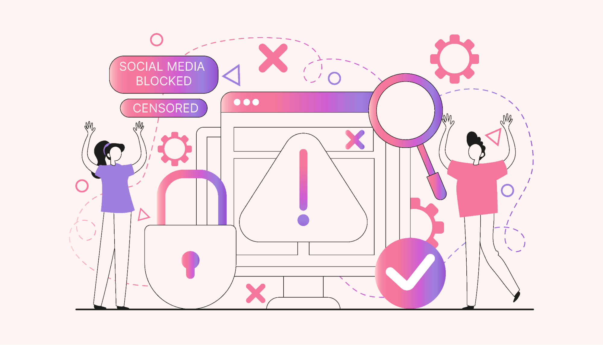 Employees access to social media blocked during work hours