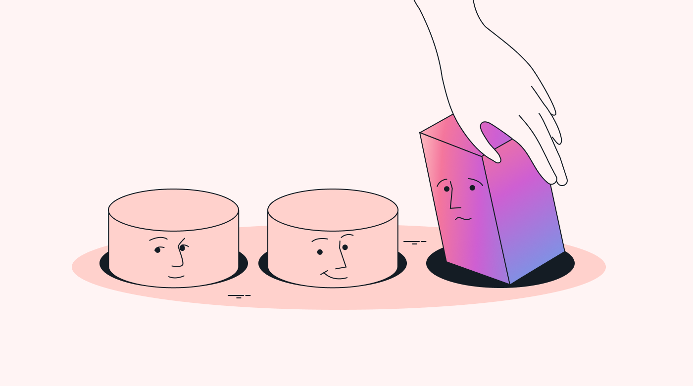 Different shapes fitting into holes