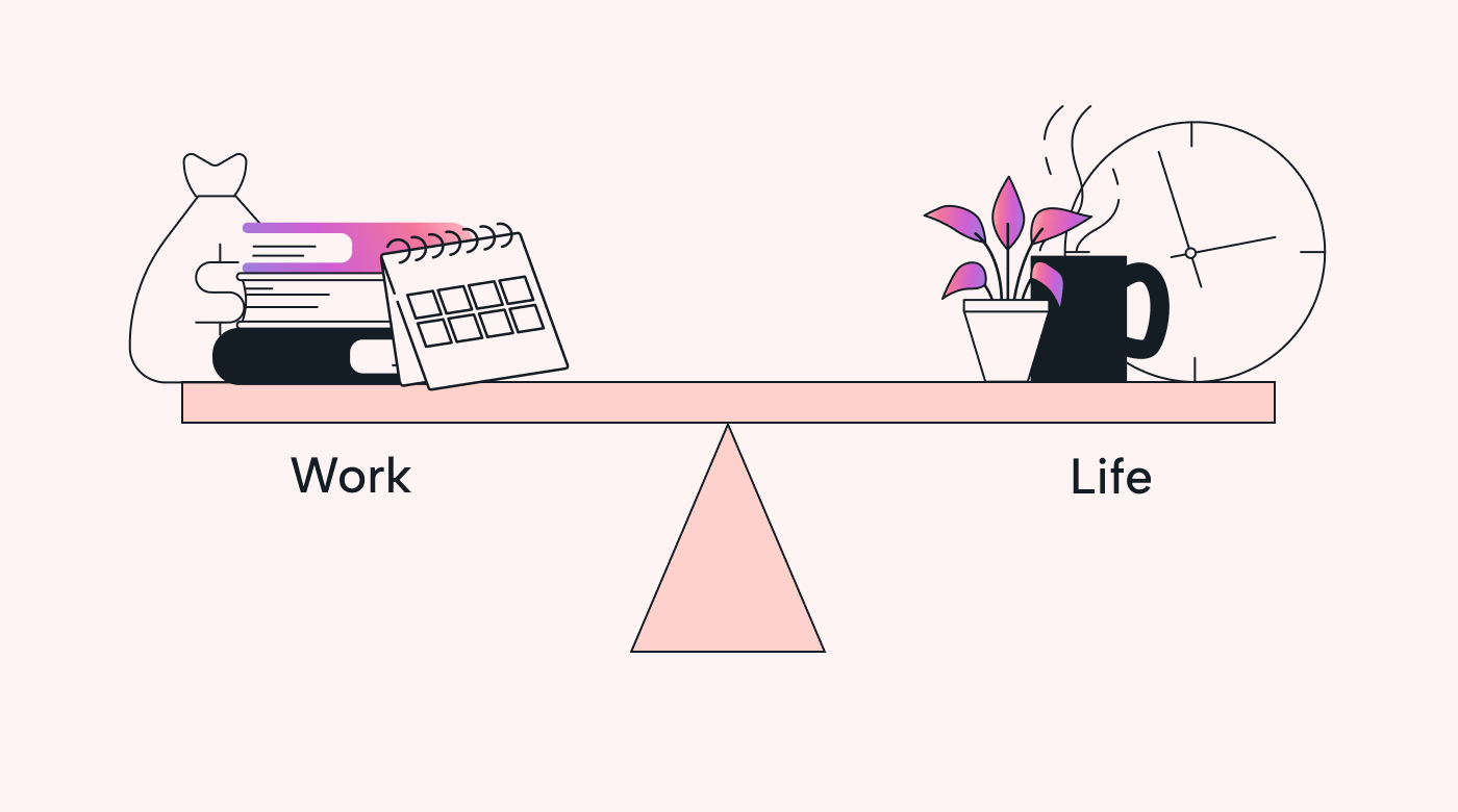 Worker balancing between work and life