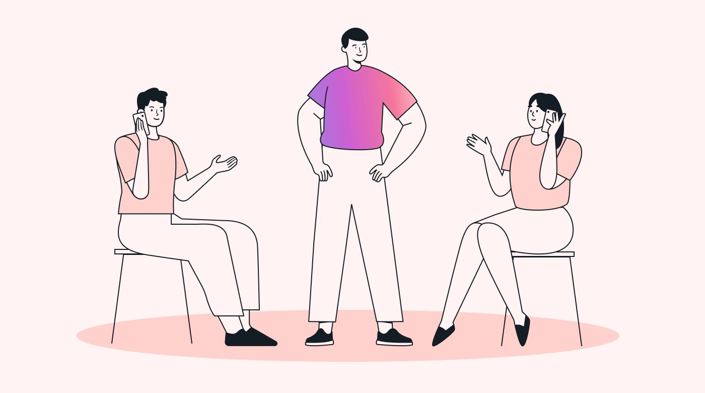 A training meeting