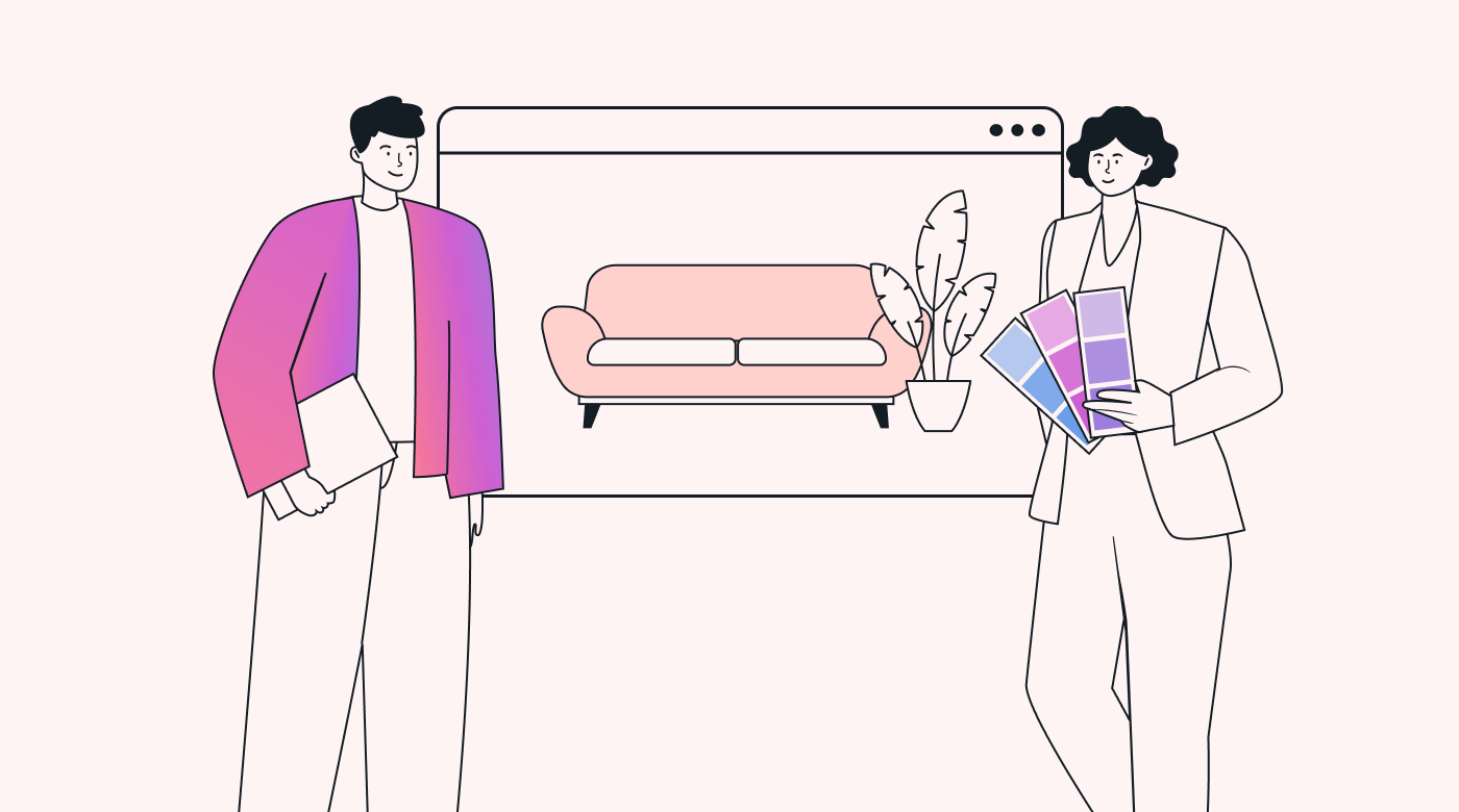 Making choices on an interior design project