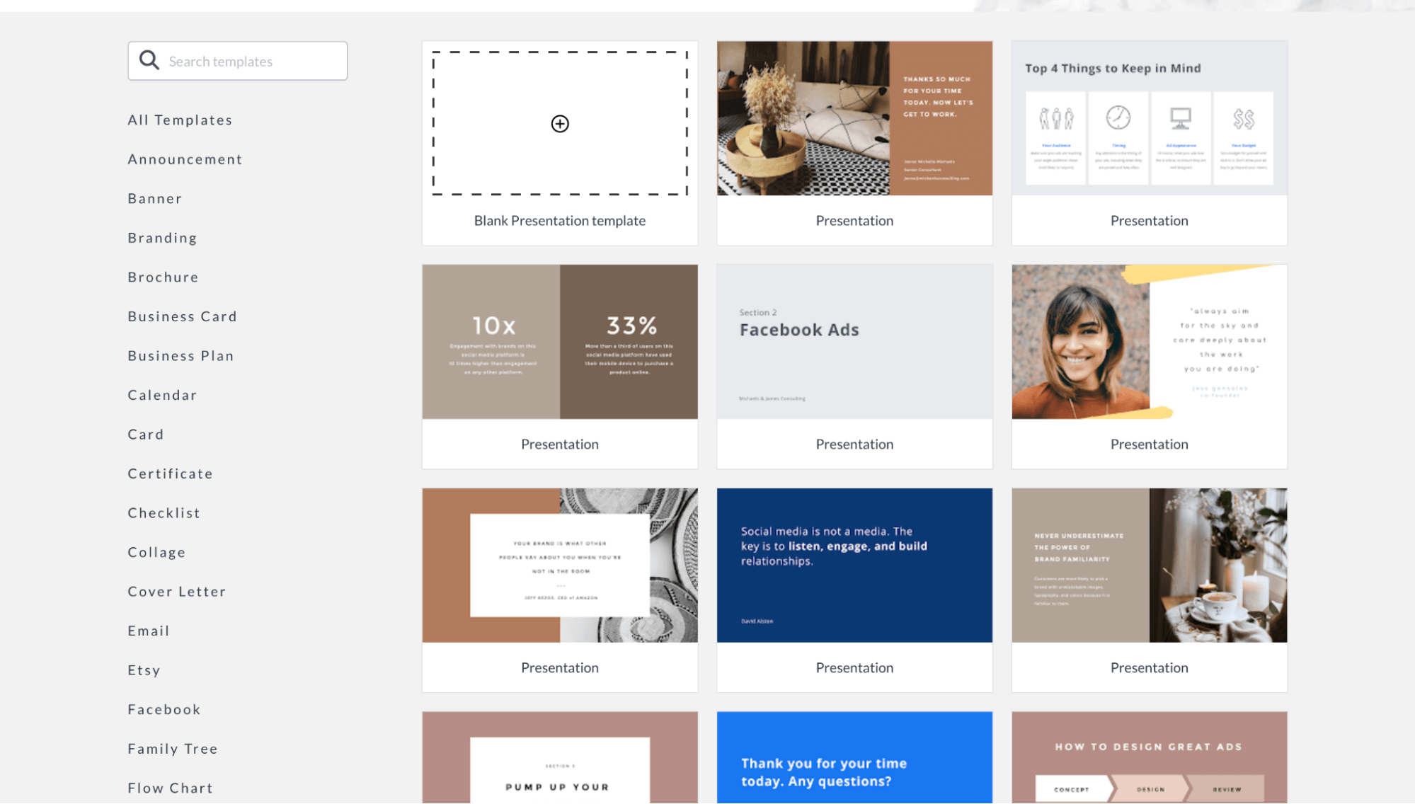 PicMonkey employee spotlight templates.