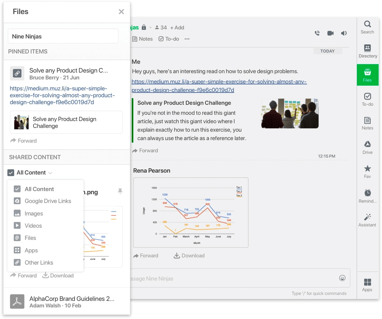Flock File Sharing
