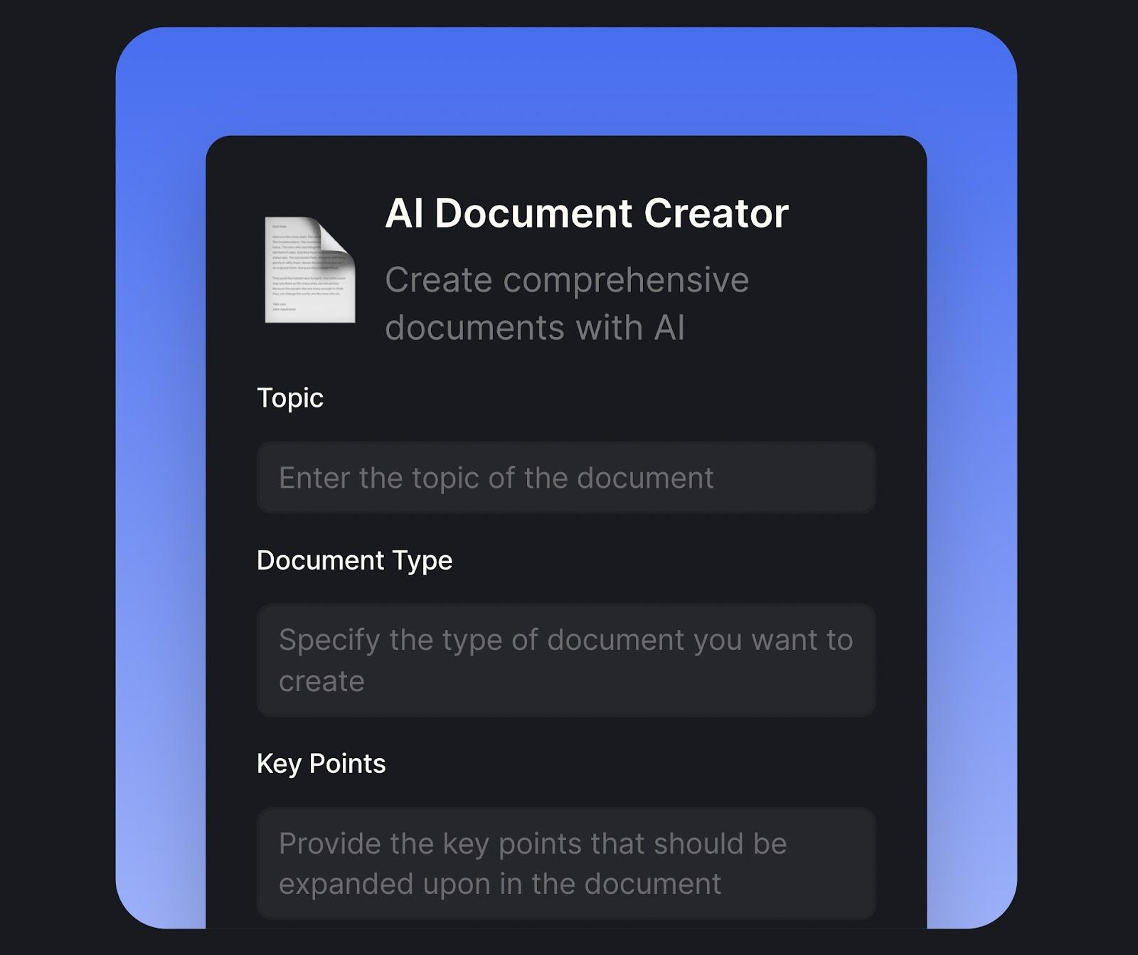 A screenshot of HyperWrite